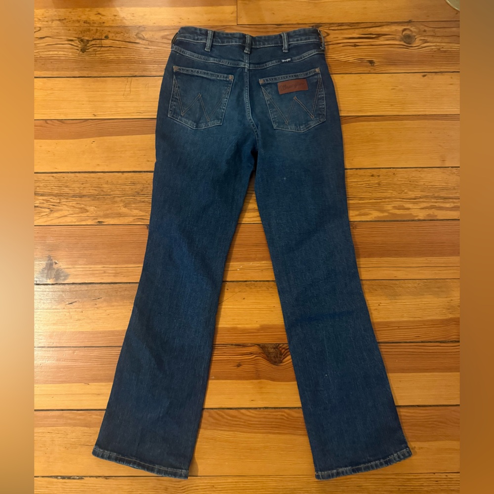 Wrangler Women's Dark Blue Boot Cut Jeans